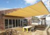 Green Outdoor Patio Sun Shade Sail Canopy