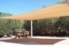 Green Outdoor Patio Sun Shade Sail Canopy