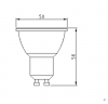 led spot lights GU10 3W/5W/6W