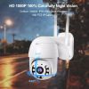 Smart Wifi Dome PTZ IP Camera Dual Lens Auto Tracking 3MP 5MP Digital Video 4K Camera