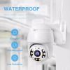 Smart Wifi Dome PTZ IP Camera Dual Lens Auto Tracking 3MP 5MP Digital Video 4K Camera