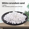 White corundum segment sand