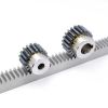 High Precision Custom Rack Gears Straight Small Module Rack 45C/60C Steel CNC Machined Gear Rack