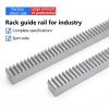 High Precision Custom Rack Gears Straight Small Module Rack 45C/60C Steel CNC Machined Gear Rack