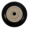 Bathroom Matte Black Ceramic Porcelain Countertop Round Vessel sink wash basin