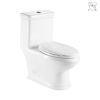 Bathroom skirted design vitreous china ceramic Dual-flush elongated one-piece cupc toilet