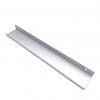 Sliver anodized aluminum finger edge pull handles