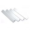 Sliver anodized aluminum finger edge pull handles