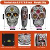 Halloween Skull Lamp Colorful Acrylic Led Night Light Motion Sensor Wall Lamps Auto Sensing Nightlights for Holidays Home Child