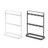 white and black 2 tiers Metal Mobile Phone key holder Sundries Desk Organizer Metal Storage Rack For Office Home