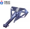 High Strength Welded Marine Delta Flipper Anchor For Vessel