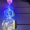 Copper wire round ball lights for holidays led lights energy saving colours available on request