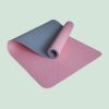 Yoga Mat TPE Mat EVA Mat with postural line laser pattern