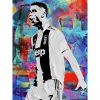 Football World Cup 2022 Qatar Poster Canvas Painting Prints Posters Cuadros Wall Art Ronaldo Painting For Home Decor