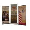 Custom Retractable Wide Digital Printing Aluminum Pull Up Display Advertising Roll Up Banner Stand