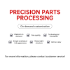 CNC processing customized aluminum parts, precision mechanical parts customized Customized products