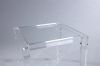 clear acrylic side table end table