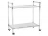 acrylic bar cart serving cart serving trolley