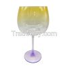 Modern Colored High Quality Sprayed Color Drinking Glasses