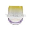 Modern Colored High Quality Sprayed Color Drinking Glasses