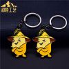 Metal Cartoon Key Chain Customized Advertising and Tourism Activities Cultural and Creative Gifts Logo Animation Pendant Customized