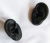 Vivid Soft  Silicone Material demo Ear Display for Hearing Aid Instruments