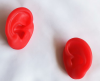 Vivid Soft  Silicone Material demo Ear Display for Hearing Aid Instruments