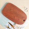 Ebony sandalwood solid wood cutting board, big hole and long, shape and size can be customized/support batch ordering/ contact customer service before placing an order