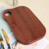 Ebony sandalwood solid wood cutting board, big hole and long, shape and size can be customized/support batch ordering/ contact customer service before placing an order