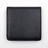 Square leather unisex genuine  leather wallet