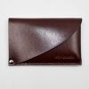 Leather card case with...