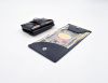 Mens leather wallet with coin pocket