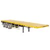 30-80 Tons 2/3/4 Axle Flatbed 20/40/45 Feet Container Semi-Trailer Flatbed Semi-Trailer 