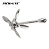 boat fittings marine hardware stainless steel folding anchor