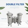 YAOQUN Carbon steel double filter parallel purifier double switching filter