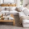 Modern minimalist cloud sofa cream style, minimalist and comfortable