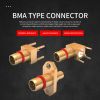 BMA series connectors have the characteristics of reliable contact and superior mechanical and electrical performance, with light weight, widely used in the blind fit of chassis and cabinets