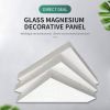 Glass magnesium exterior wall insulation board, A1 class fireproof, anti-mildew and antibacterial, moisture-proofwaterproof and ins