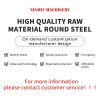 Raw materials: round steel deformed steel can be customized for brackets, on-site foundations, bolts, steel shafts, guardrails, etc. Welcome to consult