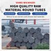 Customized steel pipe pile, pipe frame, tower, road sign structure, etc. of round pipe of raw materials