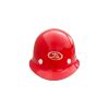 Safety helmet construction site red safety helmet summer breathable building construction high-strength FRP anti smashing helmet leadership supervision electrician labor protection 10 jacking up