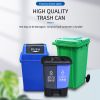 Plastic Wheeled Trash Can 20L/30L/40L/50L/100L/120L/240L from China