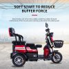 Electric Tricycle And Auto Rickshaw Direct Sales 3 Wheel Foldable Charge Electric Tricycle Tuk Tuk