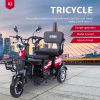 Electric Tricycle And Auto Rickshaw Direct Sales 3 Wheel Foldable Charge Electric Tricycle Tuk Tuk