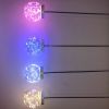 Copper wire round ball lights for holidays led lights energy saving colours available on request