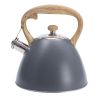 Stainless Steel Whistling Tea Kettle Whistling Tea Pot, Works For All Stovetops 3.0L