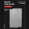  Wooden fire door fire door engineering door hotel security door single open double open class A and class B various styles customized manufacturer direct hair 