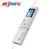 Laser rangefinder handheld measuring ruler high precision electronic ruler rangefinder measuring room meter 0.03~80m two-way silver metal body lithium battery USB direct charging