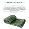 High Quality PVC coated 100% polyester oxford fabric Rainproof camouflage cloth
