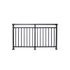 Stair handrail guardrail iron-aluminum alloy stainless steel stair handrail column indoor and outdoor self-provided stair protection